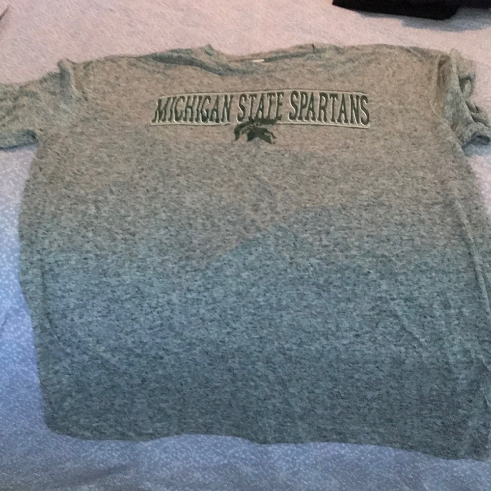 New without tags Michigan State University spartan sleep pants & top - Picture 3 of 3